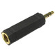 6.3mm STEREO PLUG TO 3.5mm STEREO JACK - A-81 6.3mm STEREO PLUG TO 3.5mm STEREO JACK - A-81